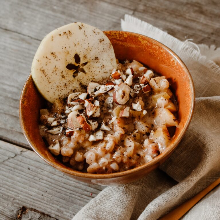 Gersten-Apfel-Frühstück