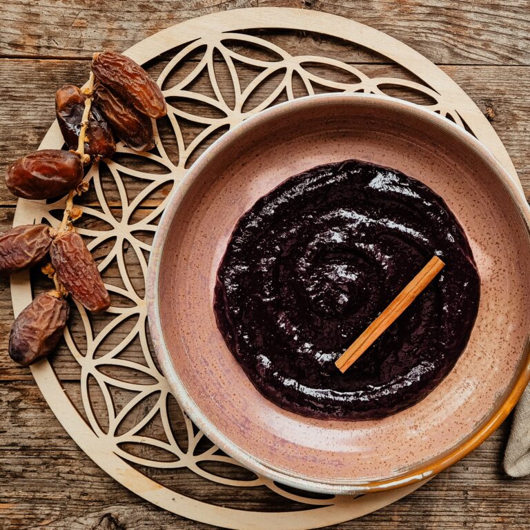 Heidelbeer-Apfel-Mus