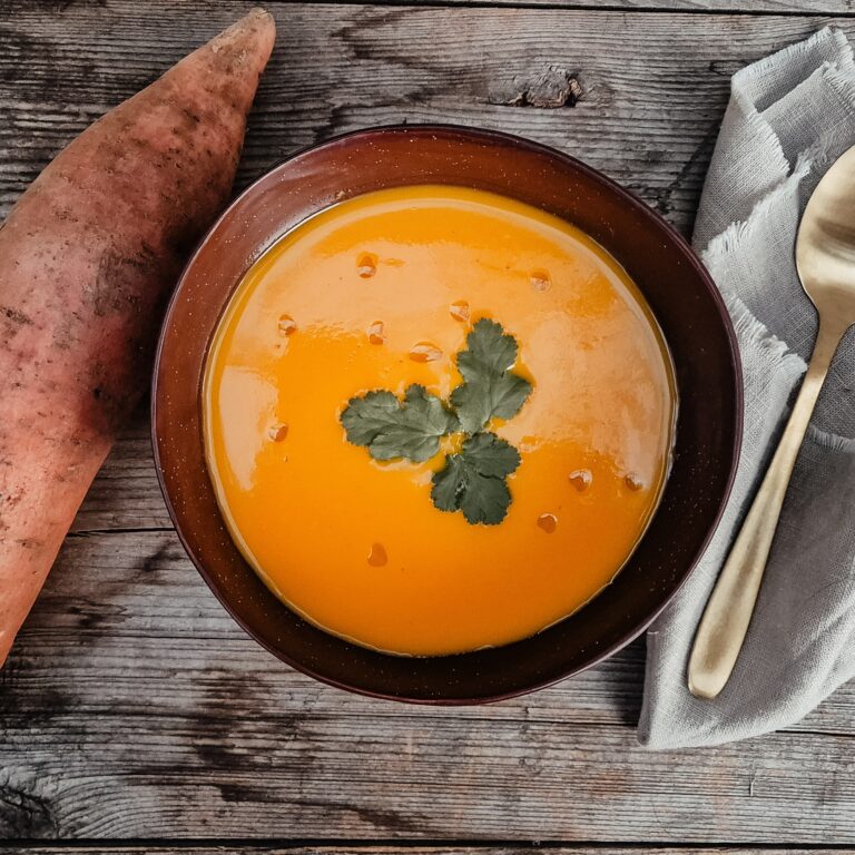 Süßkartoffel-Suppe