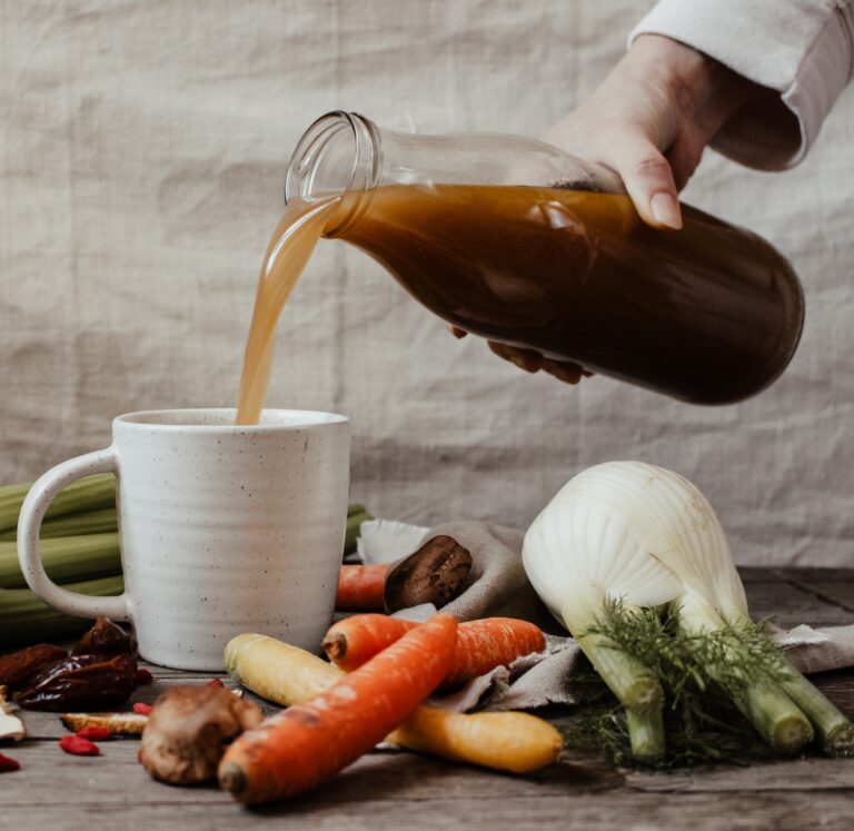 TCM Kraftsuppe mit Huhn