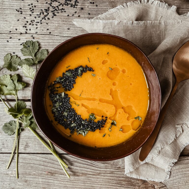 Karotten-Kokos-Suppe