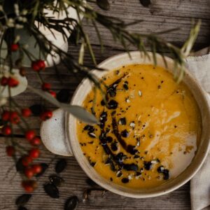 Kürbiscremesuppe