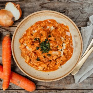 Paprikahendl mit Spätzle